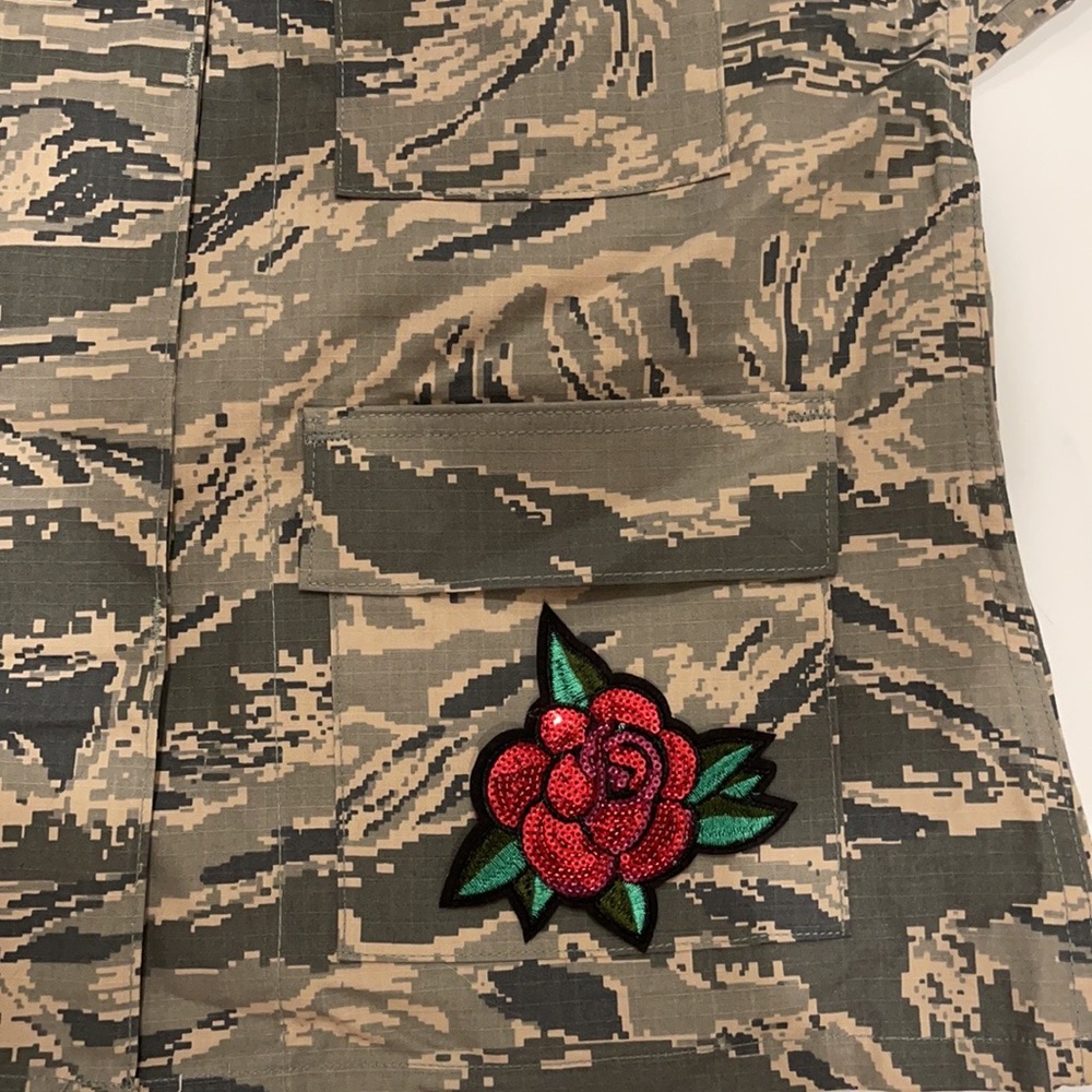 Air Force camouflage jacket Rolling Stones. - Picture 10 of 15